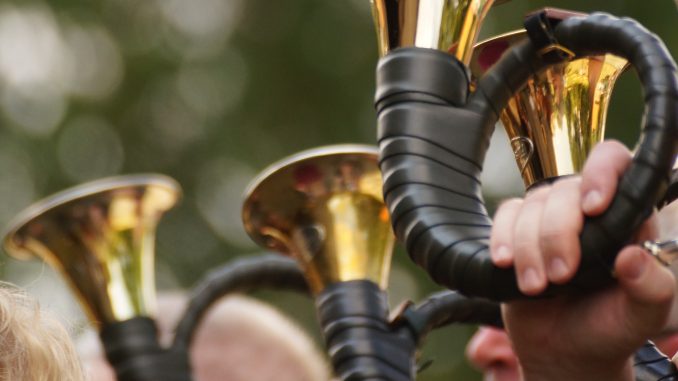 Jagdhornblasen